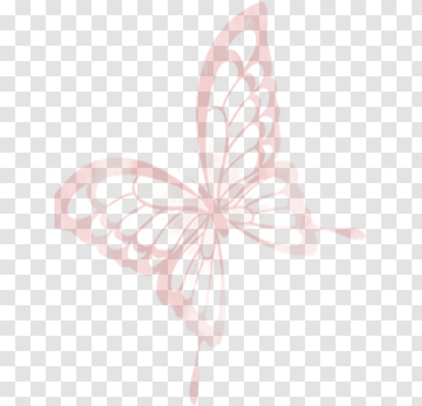 Butterfly Download - Resource - Hand-painted Pink Transparent PNG
