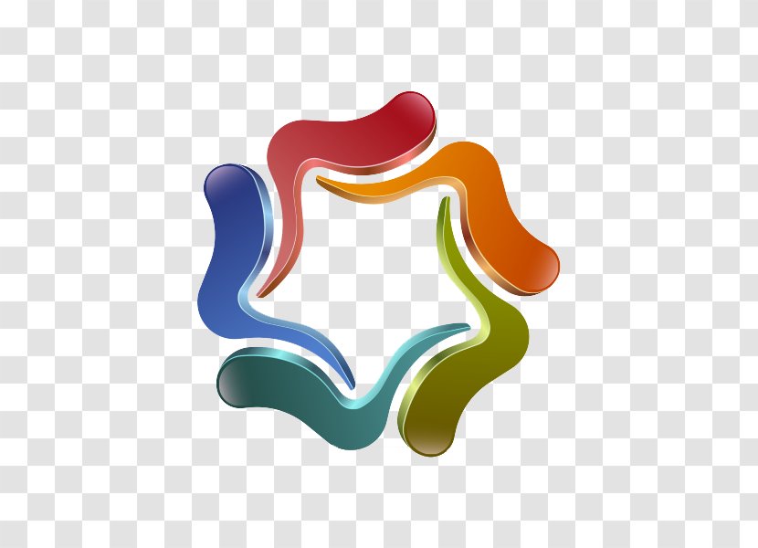 Logo 3D Computer Graphics - Symbol - Rotating Colored Transparent PNG