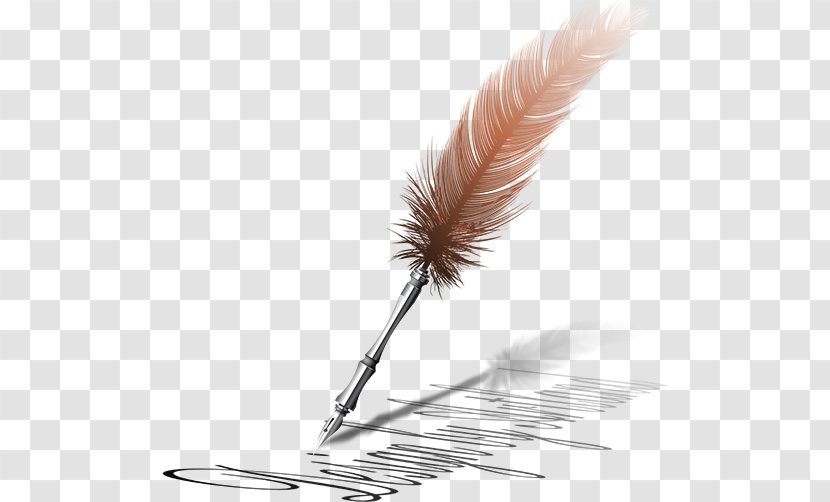 Pen Quill Feather Paper - Waterman Pens Transparent PNG