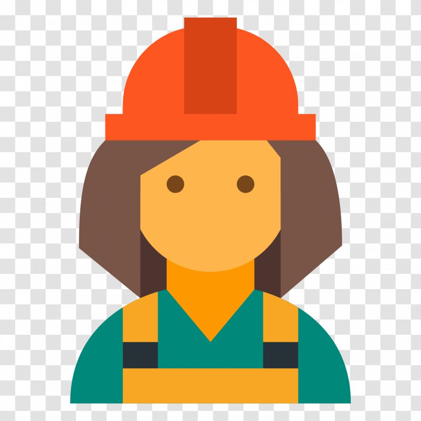 Laborer Construction Worker Architectural Engineering - Orange Transparent PNG