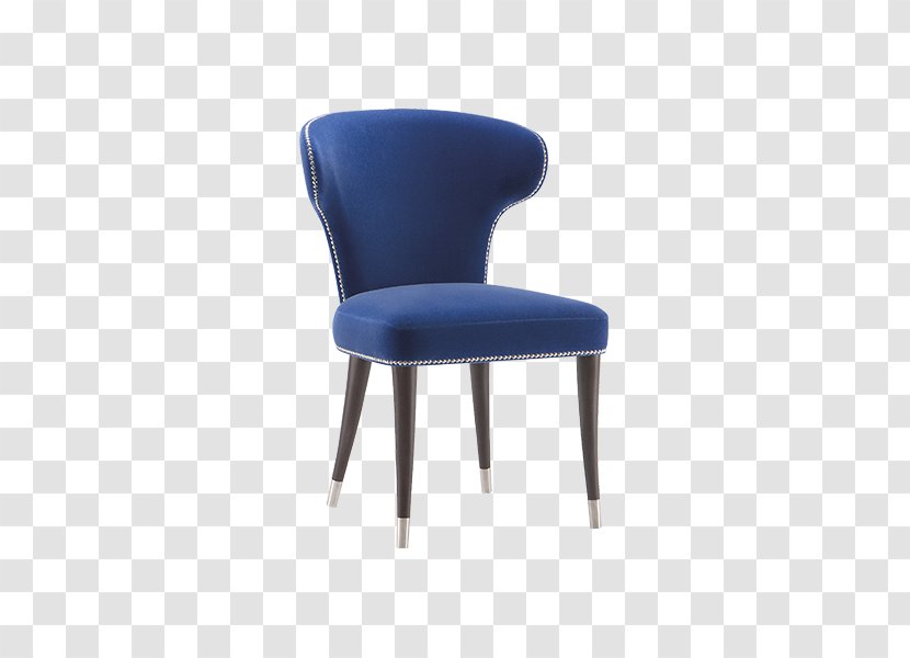 Chair Cobalt Blue Comfort Armrest Transparent PNG
