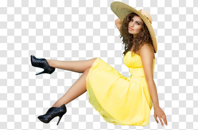 Yellow Woman Preview - Female Transparent PNG