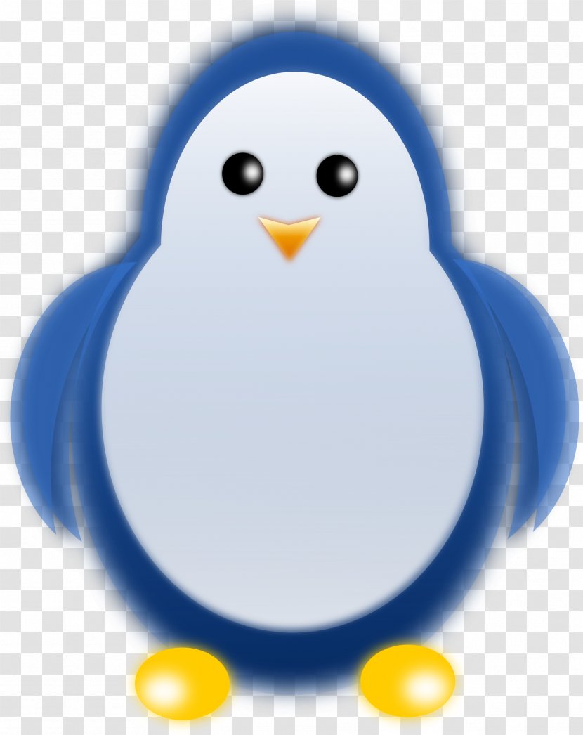 Little Penguin Bird Tux Clip Art - Cartoon Transparent PNG