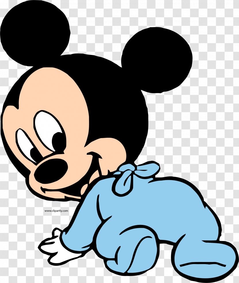 Minnie Mouse Mickey Daisy Duck Donald Pluto - Hand - Baby Transparent PNG