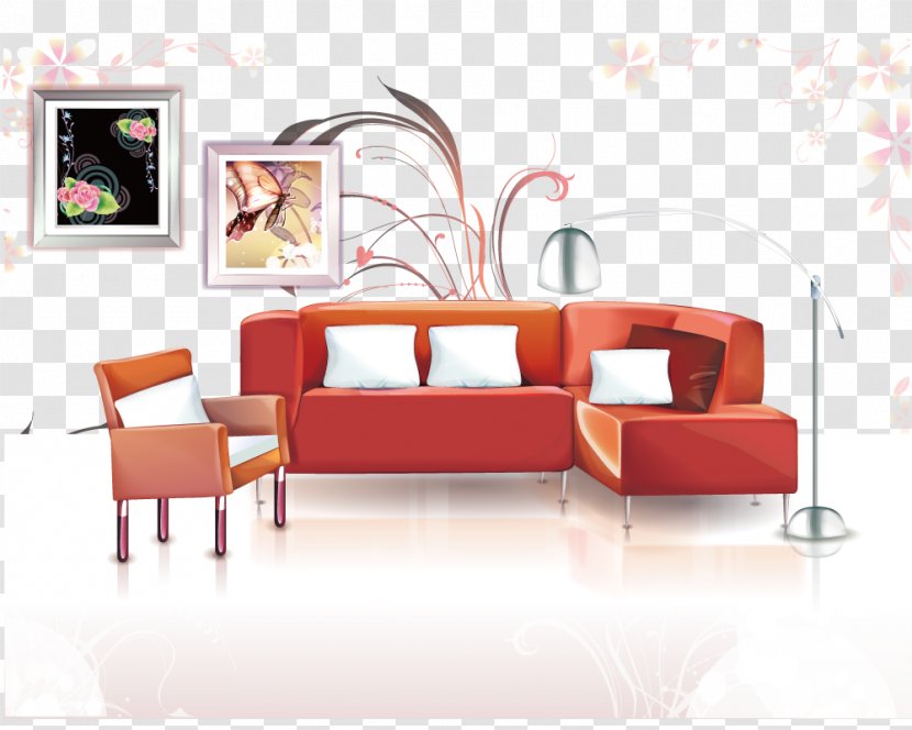 Couch Textile - Rectangle - Creative Living Room Decorations Transparent PNG