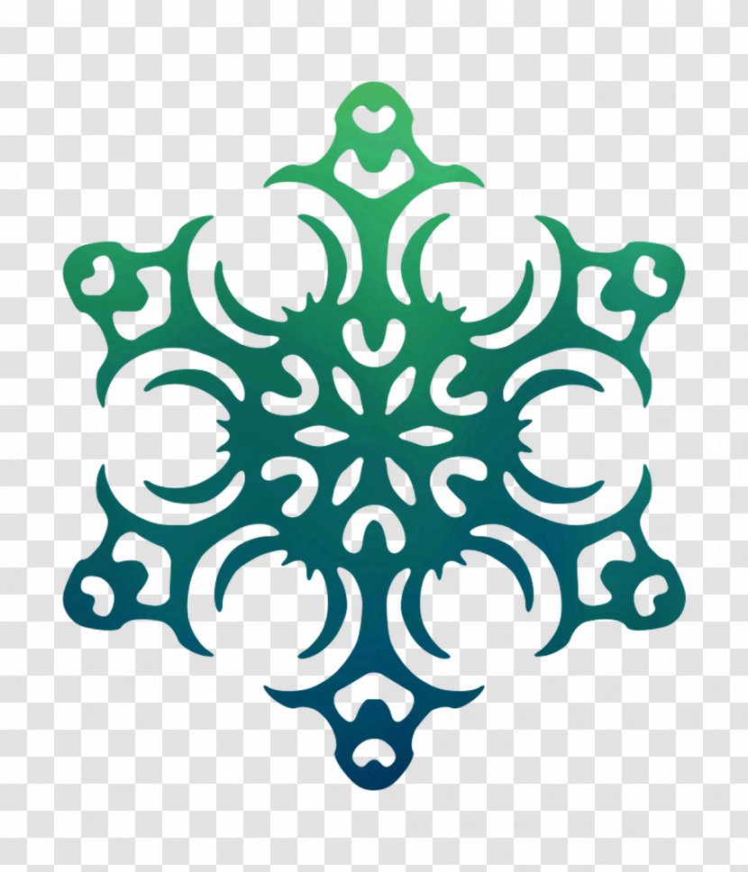Clip Art Snowflake Vector Graphics Silhouette Image - Symmetry Transparent PNG