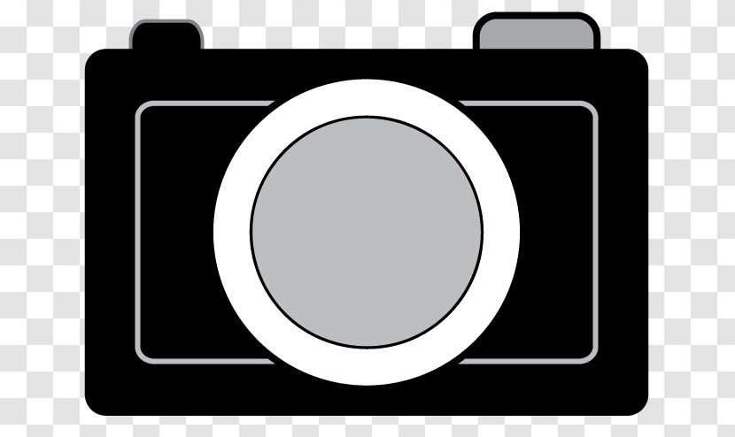 Camera Black And White Photography Clip Art - Multimedia - Cliparts Transparent PNG