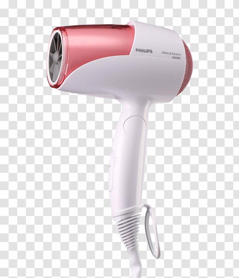 Hair Dryer Negative Air Ionization Therapy Philips Capelli Electricity - High-power Thermostat Transparent PNG