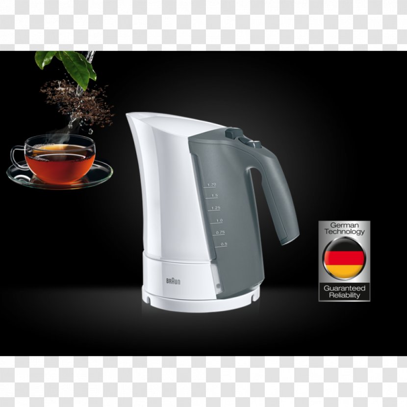 Coffee Bosch Twk Kettle TWK7203 Braun Blender - Boiling - 1000 300 Transparent PNG