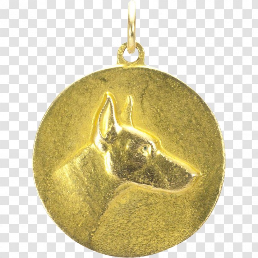 Locket Christmas Ornament 01504 Gold - Pendant Transparent PNG