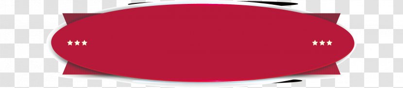 Label Ribbon Sticker - Royaltyfree - Red Title Box Transparent PNG