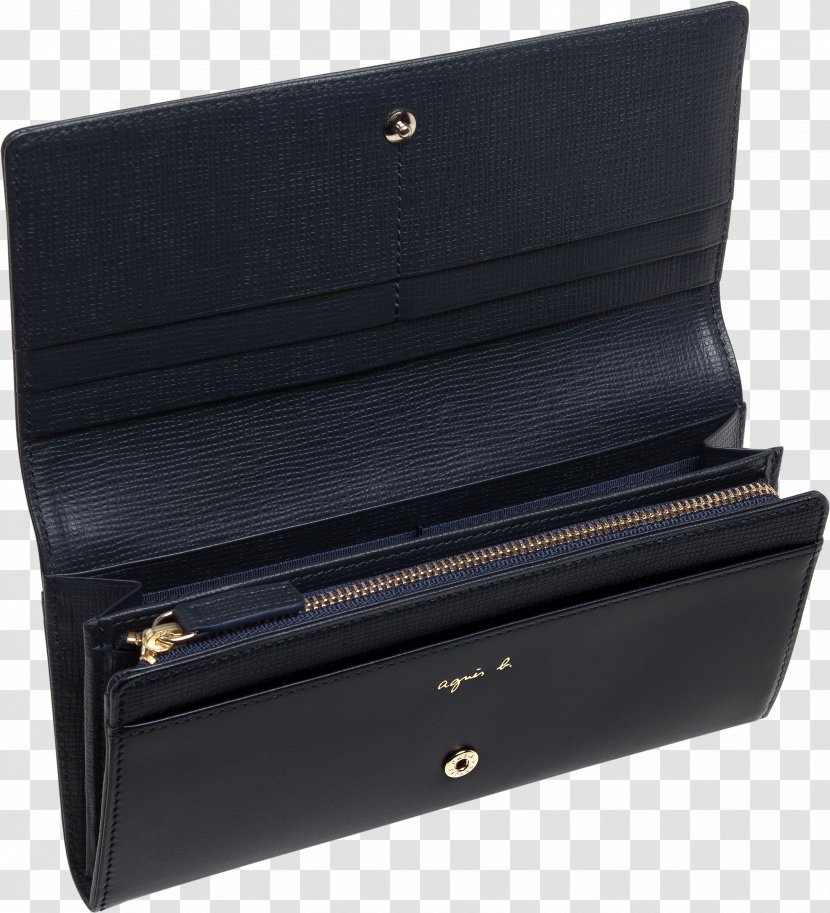 Wallet Coin Purse Leather Handbag - Black Transparent PNG