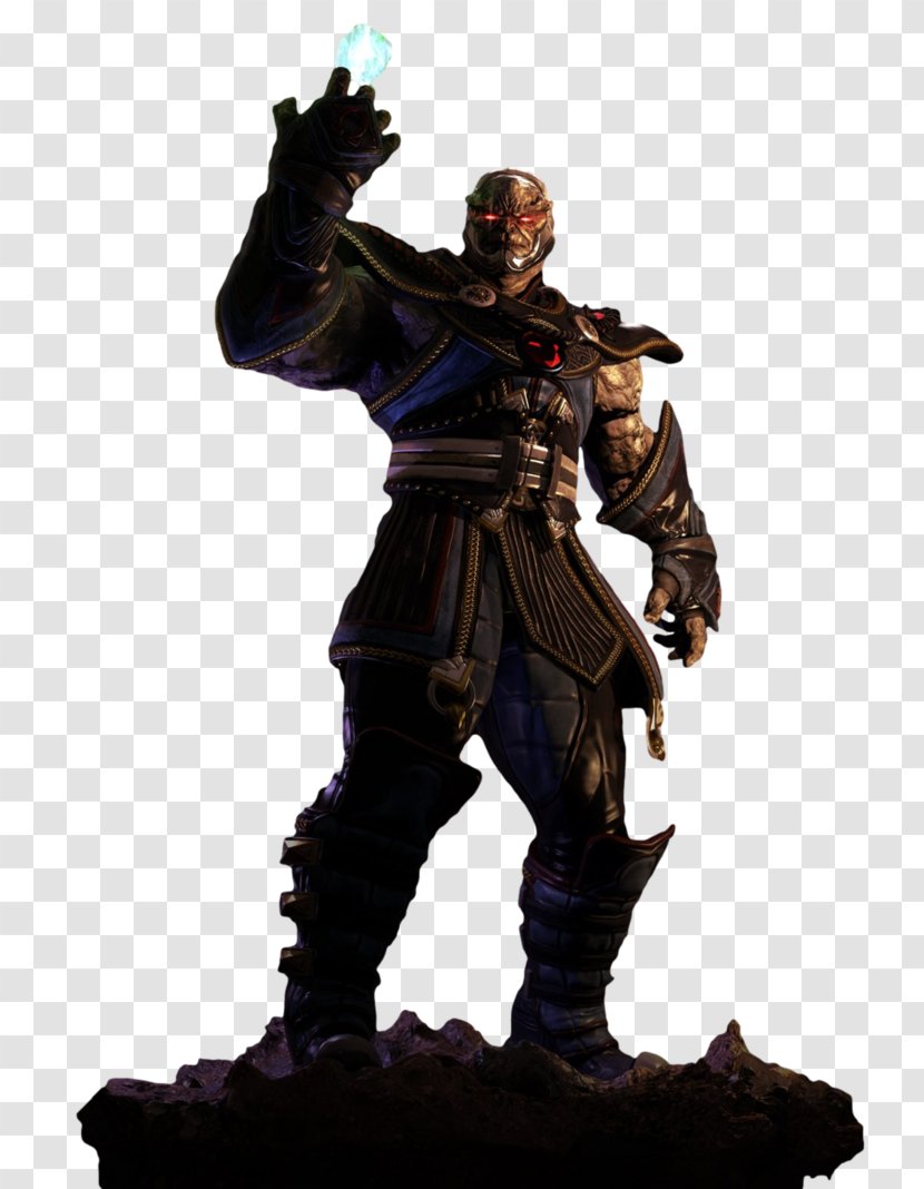 Darkseid Thanos Art - Statue Transparent PNG