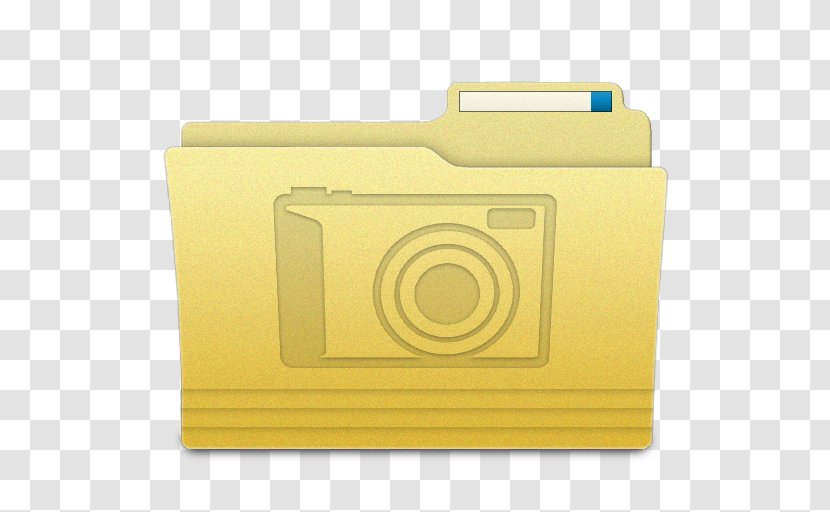 Rectangle Yellow - Windows 7 - Folders Pictures Folder Transparent PNG