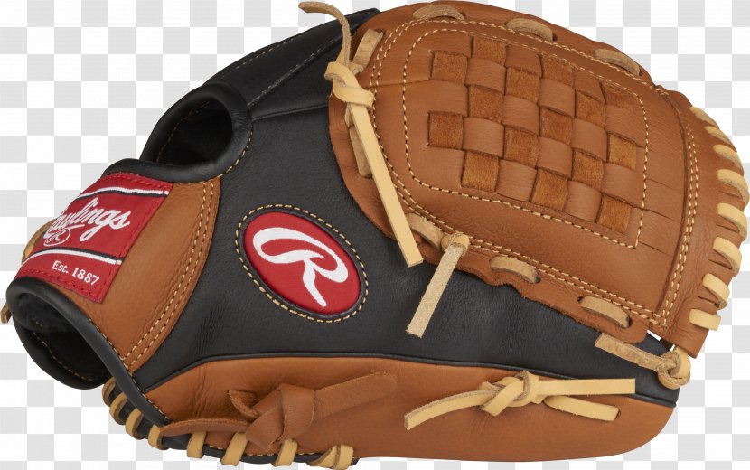 Baseball Glove Rawlings Infielder - Brown Transparent PNG