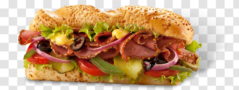 Cheeseburger Ham And Cheese Sandwich Fast Food Submarine Pan Bagnat - Junk - Meat Transparent PNG