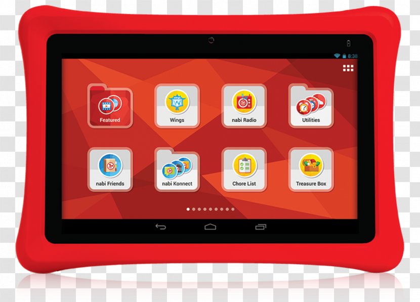 Amazon.com Fuhu Nabi BIG TAB 24 Android Computer SE - Gadget Transparent PNG