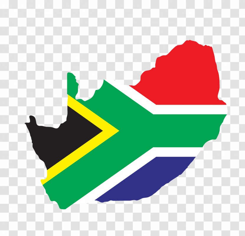 Flag Of South Africa Illustration - Line Art - Country,Map Vector Map Shape Transparent PNG