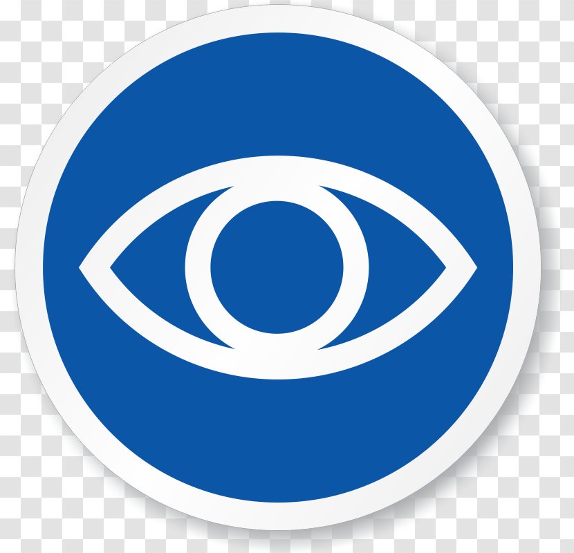 Eyewash Sign Safety - Surveillance Vector Transparent PNG