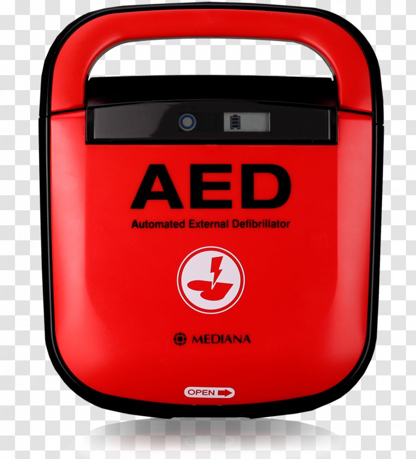 Automated External Defibrillators Defibrillation First Aid Supplies Cardiac Arrest - Child - Heart Transparent PNG