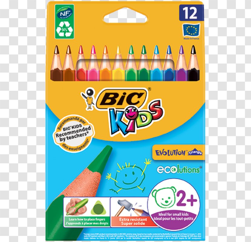 Colored Pencil Pen & Cases Marker - Crayon Transparent PNG