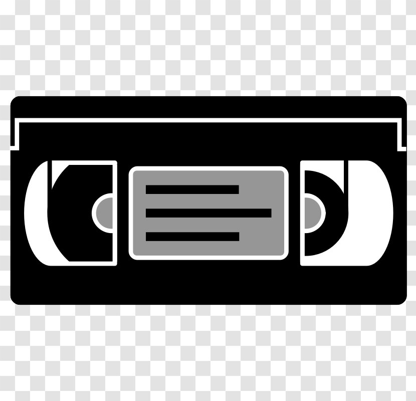 VHS Compact Cassette VCRs Magnetic Tape - Text - Vhs Transparent PNG