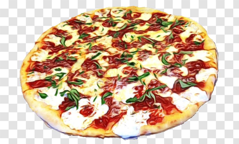 Dish Pizza Food Cuisine Cheese - Wet Ink - Fast Californiastyle Transparent PNG