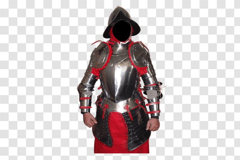 Plate Armour Body Armor Knight Components Of Medieval - Heart Transparent PNG
