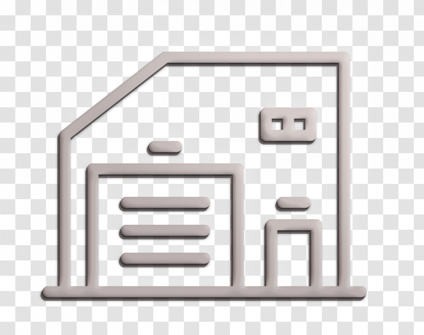Building Icon Storage Icon Warehouse Icon Transparent PNG