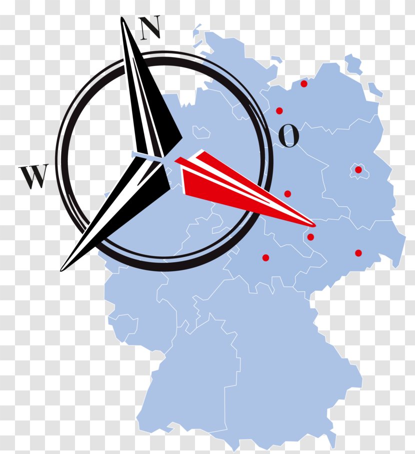 States Of Germany Map Flag West Transparent PNG