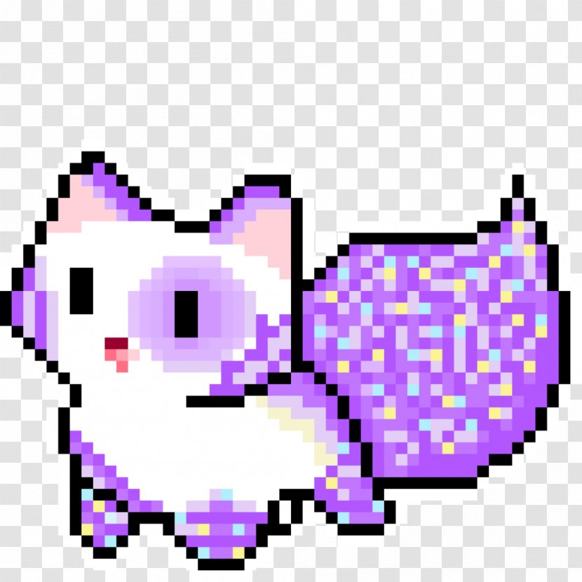 Cat Kitten Pixel Art - Drawing Transparent PNG