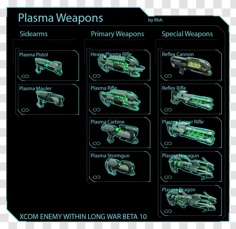 XCOM: Enemy Within Long War Xenonauts XCOM 2 Plasma Weapon Transparent PNG