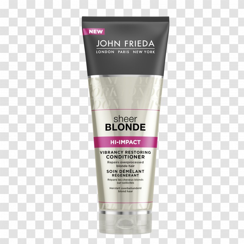 Hair Conditioner John Frieda Sheer Blonde Go Blonder Lightening Shampoo - Skin Care Transparent PNG