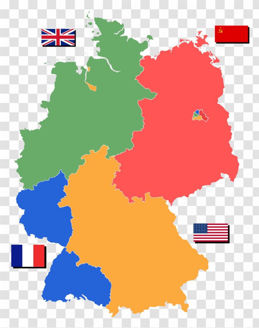 East Berlin West Germany German Reunification Allied-occupied - History Of - Deutschland Transparent PNG