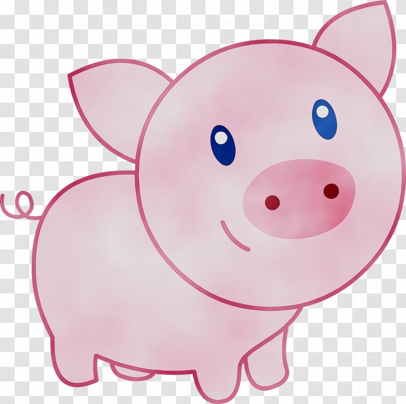 Porky Pig Clip Art Drawing - Cartoon - Nose Transparent PNG