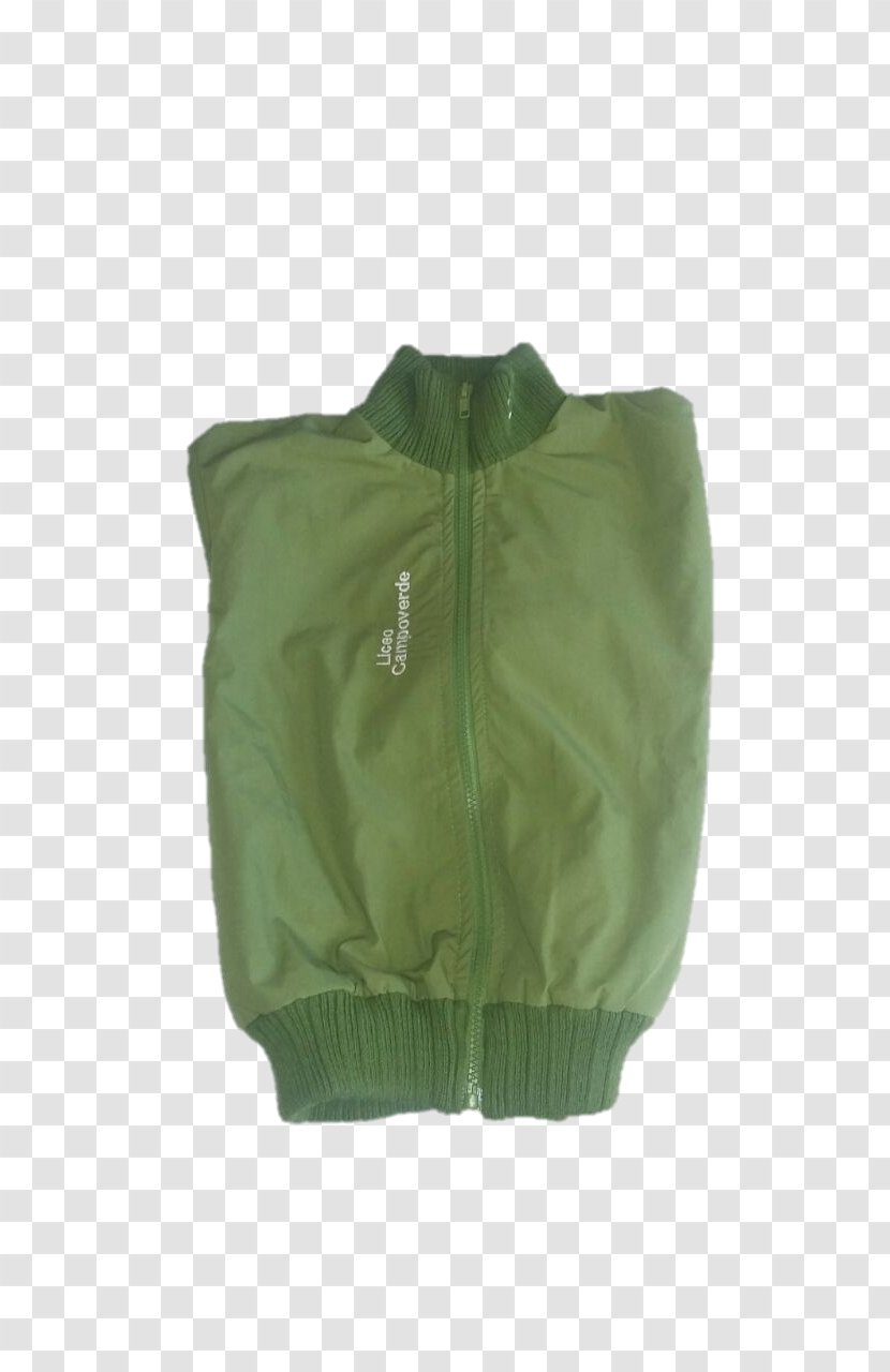 Outerwear Green Jacket Sleeve Transparent PNG