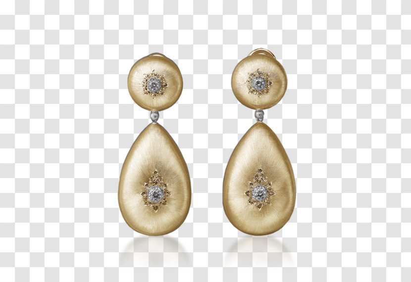 Earring Buccellati Jewellery Bracelet Pearl - Diamond Transparent PNG