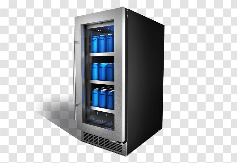 Wine Cooler Danby Silhouette Refrigerator - Electronic Device - Beverage Server Transparent PNG