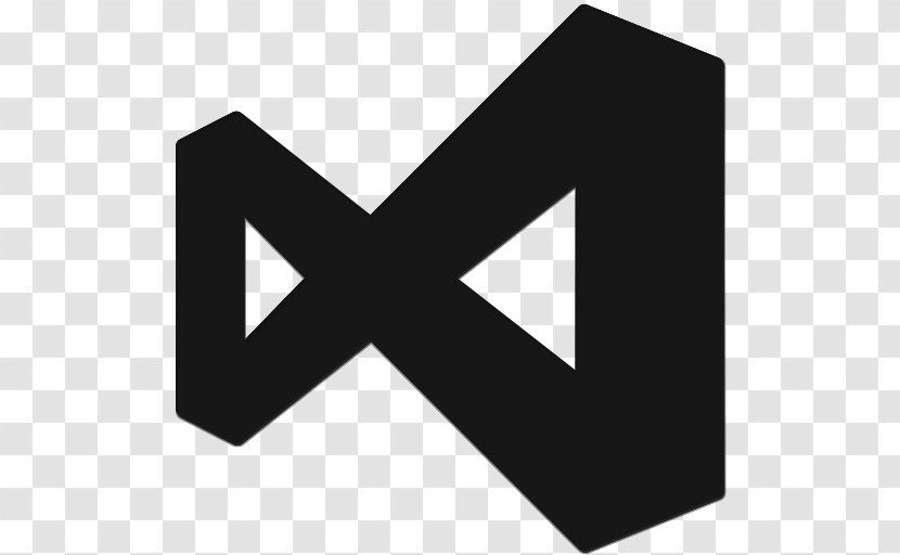 Microsoft Visual Studio Code Computer Software - Monochrome - A Lot Of Transparent PNG