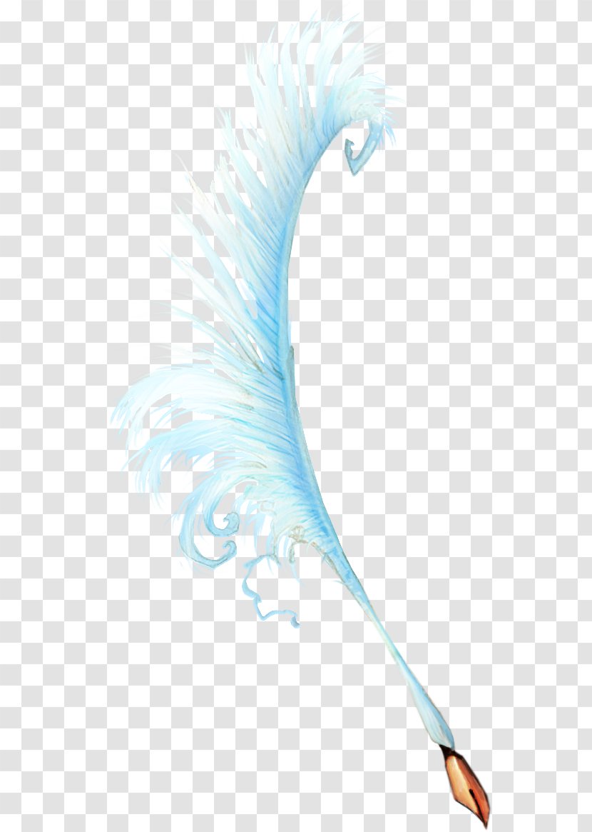Graphic Design Text Illustration - Wing - Blue Feather Transparent PNG