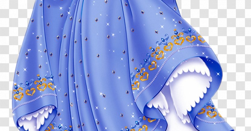 Cinderella Rapunzel Princess Aurora Snow White Ariel - Electric Blue Transparent PNG