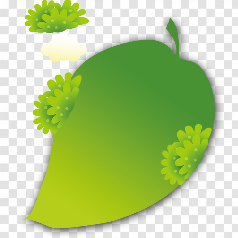 Green Download Maple Leaf - Student Management Transparent PNG