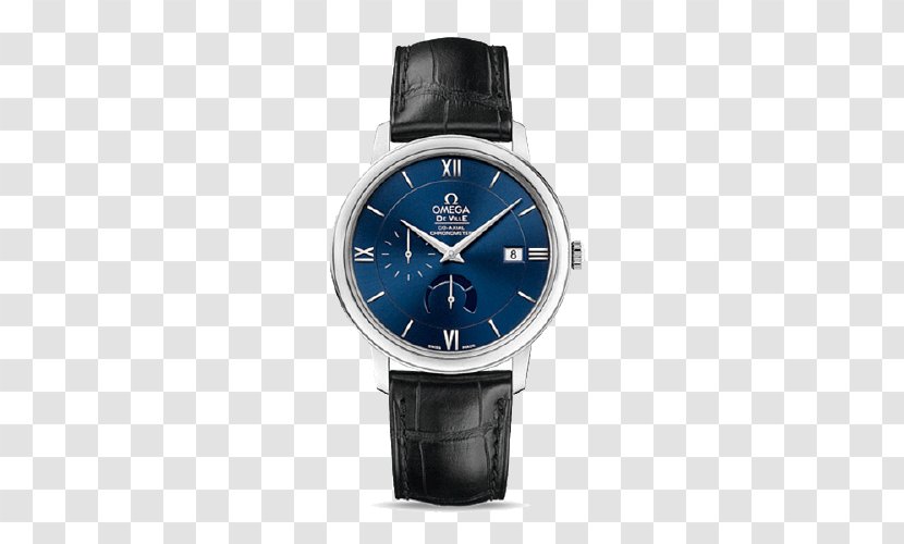 Chronometer Watch Mechanical Dial Strap - Omega De Ville Watches Transparent PNG