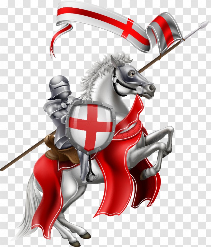 Middle Ages Horse Knight Jousting Lance - Spear Transparent PNG