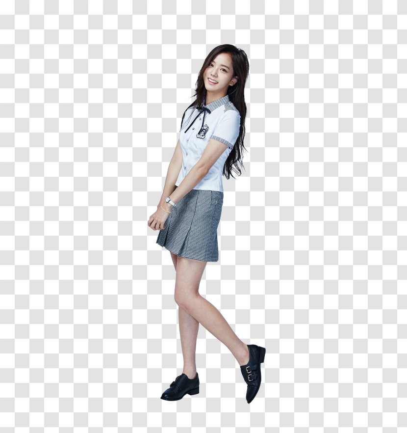 BLACKPINK School Uniform Model K-pop - Fashion Transparent PNG