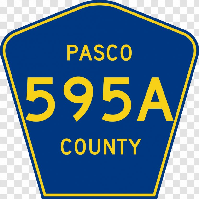Pasco County, Florida Hillsborough County Taliaferro Georgia Manatee Old Town - Highway Shield - Palm Beach Transparent PNG