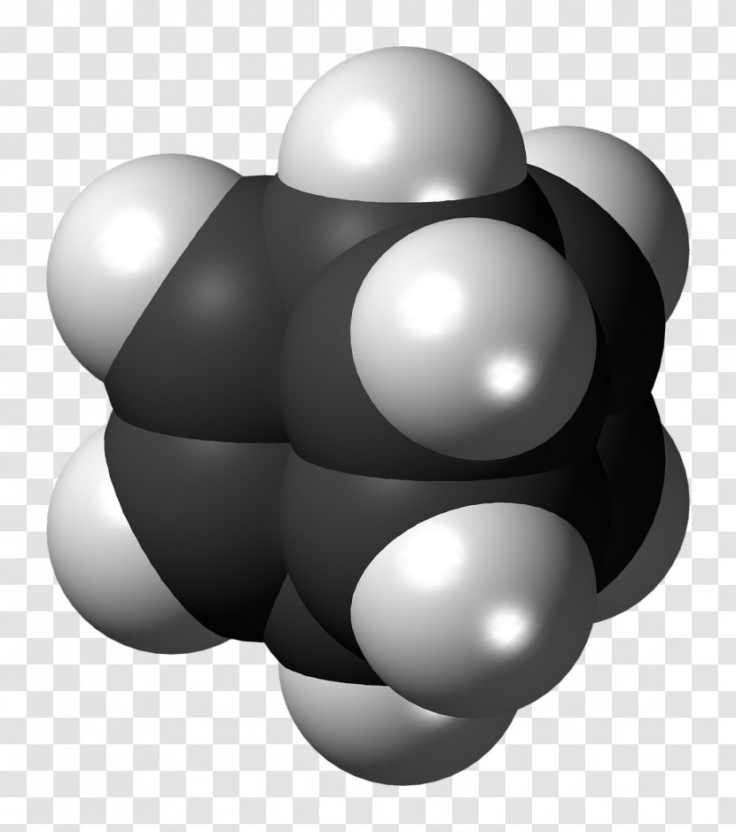 Barrelene Molecule Chemistry Carboxylic Acid - Black And White - DNA-molecule Transparent PNG