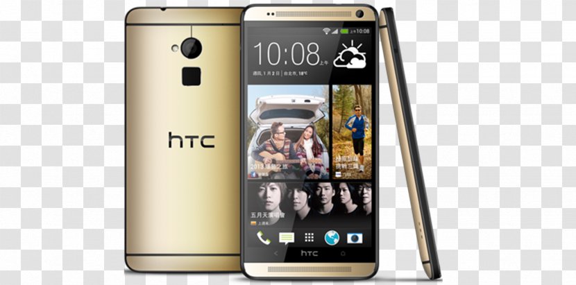 HTC One Max Phablet Smartphone - Electronic Device - Technology Transparent PNG