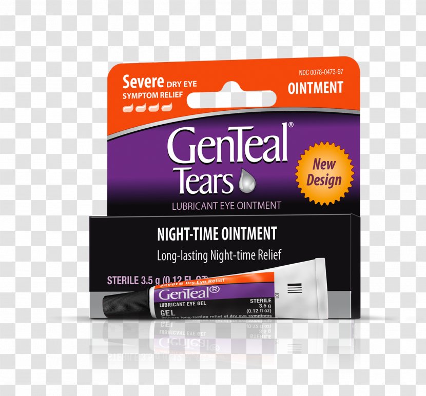 Topical Medication Eye Drops & Lubricants GenTeal Tears Moderate Liquid PM Lubricant Ointment - Magenta Transparent PNG