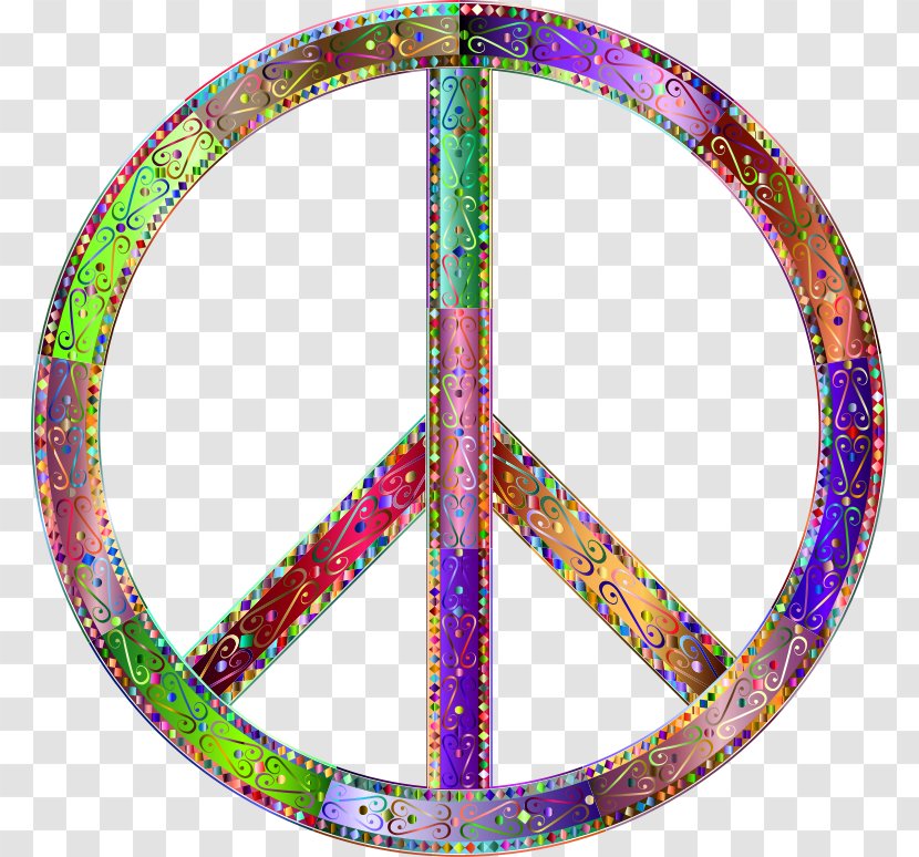 Peace Symbols Circle Symmetry Transparent PNG